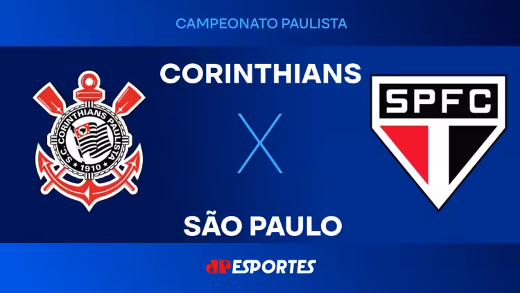 São Paulo x Corinthians: Assista à transmissão ao vivo na Jovem Pan