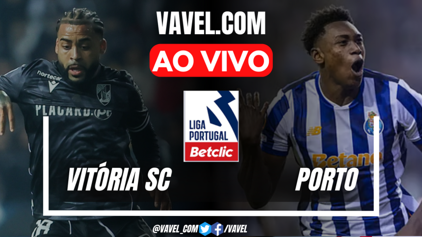 Vitória x Porto: Acompanhe o jogo AO VIVO pela Liga Portugal, 18/01/2026