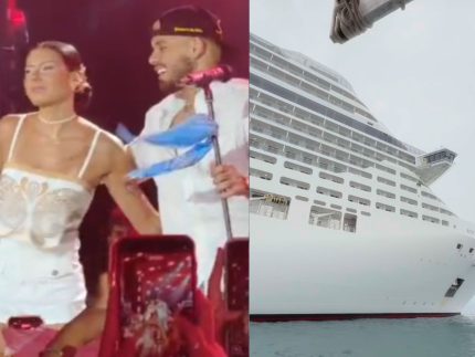 Zé Felipe se despede do navio e agradece a Ana Castela