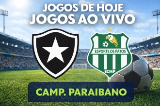 Botafogo‑PB x Esporte de Patos hoje (18/01): onde assistir, horário, escalações e arbitragem (Imagem criada com Inteligência Artificial)