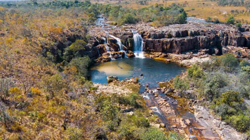 Cachoeira da Muralha (Foto: Redes Sociais)