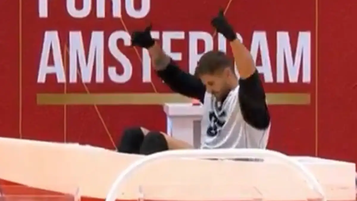 BBB26: Jonas é desclassificado da Prova do Anjo após quebrar regra Jonas usou a mão em etapa proibida e decisão veio após análise das imagens (Reprodução TV Globo)