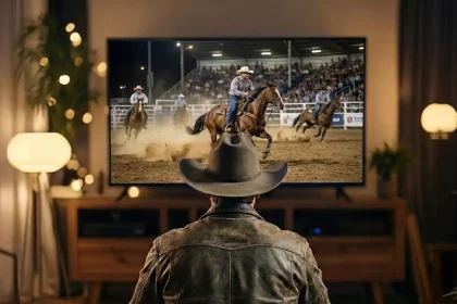 Band e SBT avaliam novos projetos após sucesso do sertanejo na TV aberta (Imagem criada por Inteligência artificial)