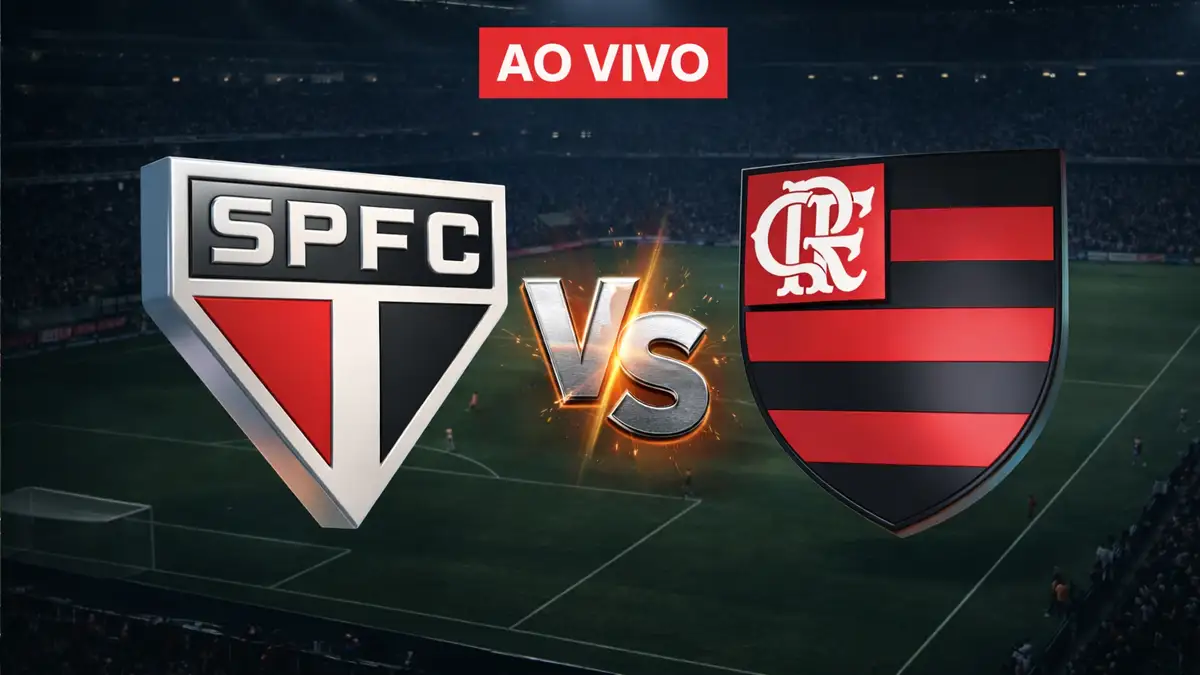 São Paulo x Flamengo ao vivo: veja escalações e acompanhe o Brasileirão 2026 em tempo real São Paulo x Flamengo ao vivo: Crespo e Filipe Luís revelam os times
