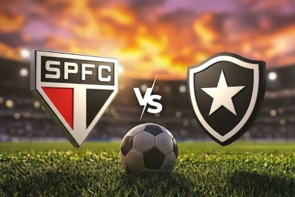 São Paulo x Botafogo Ao Vivo pela Copinha: veja horário do jogo, como assistir, escalação provável e palpites. (Imagem criada por Inteligência Artificial)