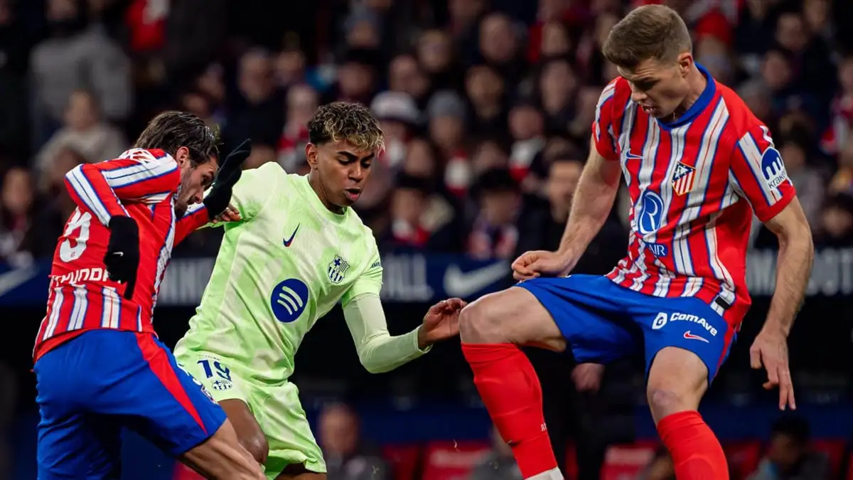 Semifinal da Copa do Rei: Atlético de Madrid e Barcelona se enfrentam ao vivo