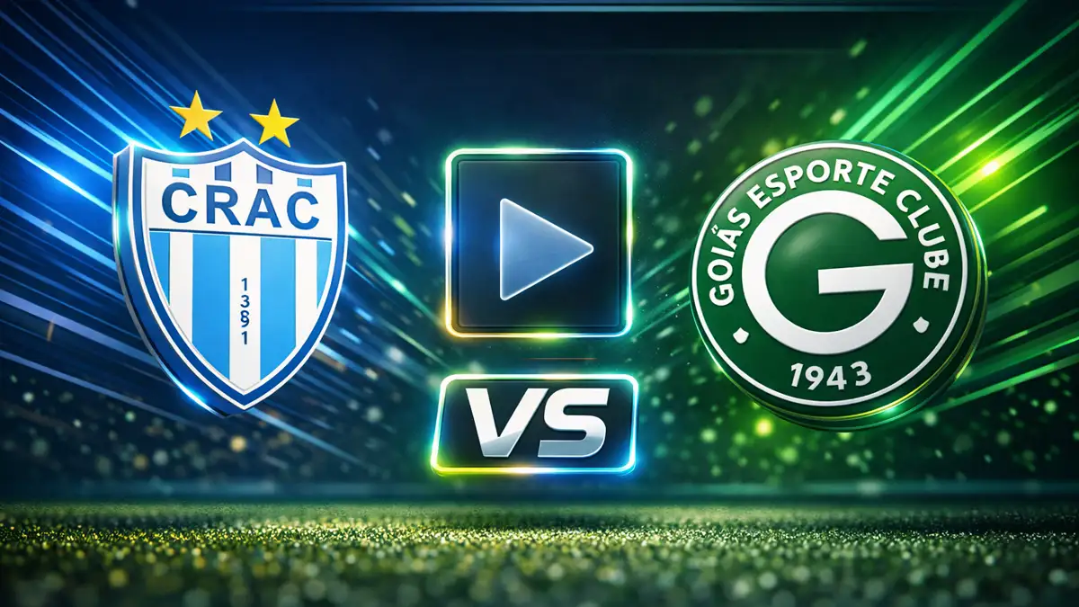 Crac e Goiás ao Vivo: Saiba como assistir em tempo real