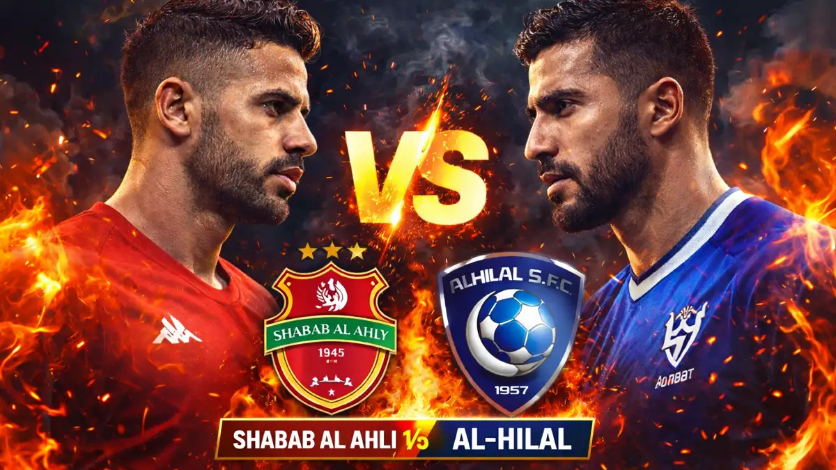 Shabab Al Ahly x Al-Hilal Ao Vivo: Saiba onde assistir o duelo de gigantes Asiáticos (Imagem gerada por Inteligência Artificial)