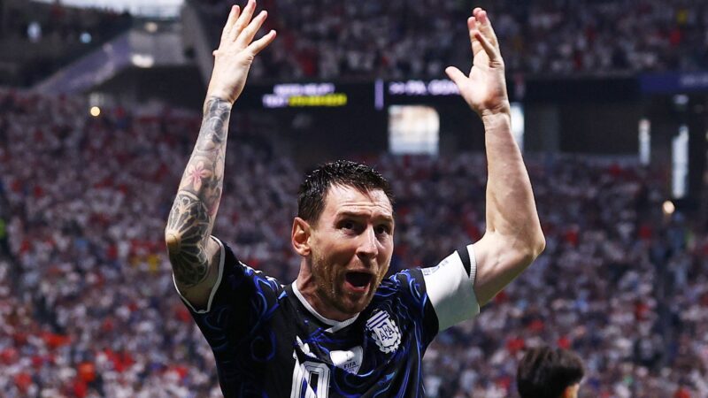 Messi: Argentina percebeu entrega da Inglaterra na partida