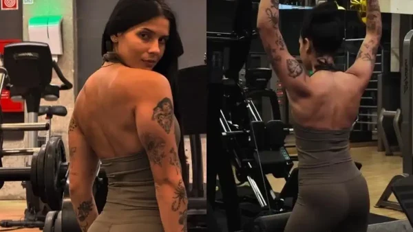 Ana Castela surge "fortona" em treino e tatuagens chamam atenção