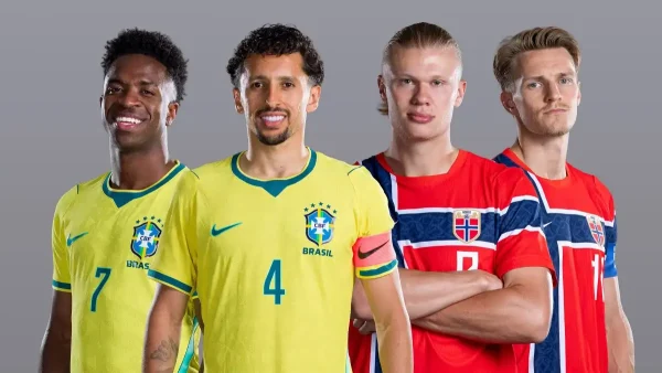 Brasil e Noriega (Reprodução Redes Sociais)