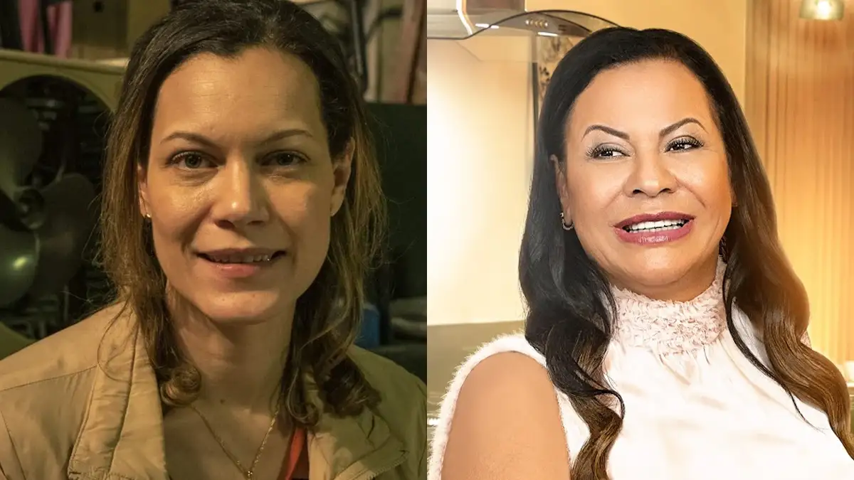 Atriz Hermila Guedes vive personagem que sustentou e apoiou a carreira de Marília desde o princípio